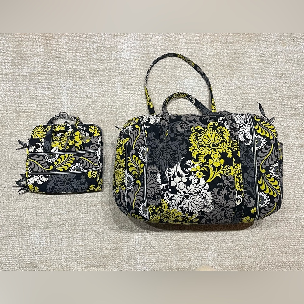 Vera Bradley Overnight travel set